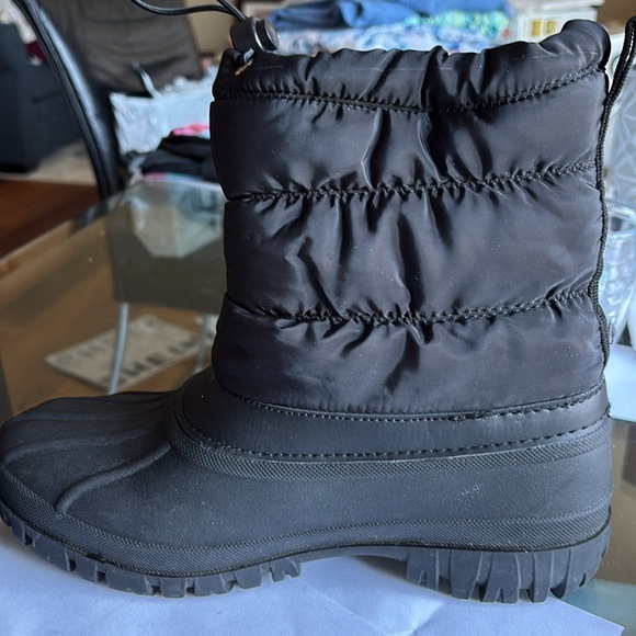 Chooka Nylon Puffer Mid-Cold Weather Boot Waterproof Black Women’s S 8 BRAND NEW - Picture 15 of 16